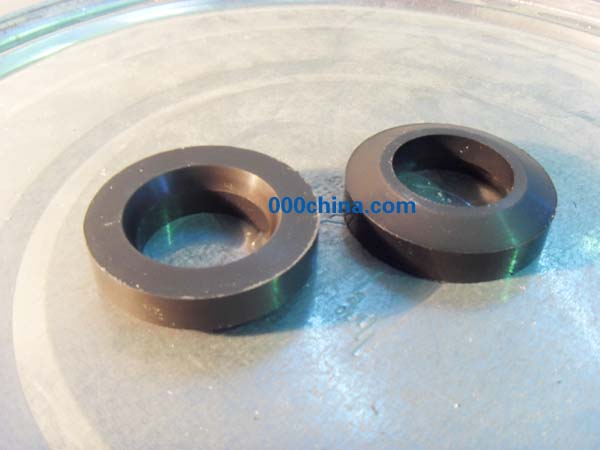 PTFE filled with pieces of